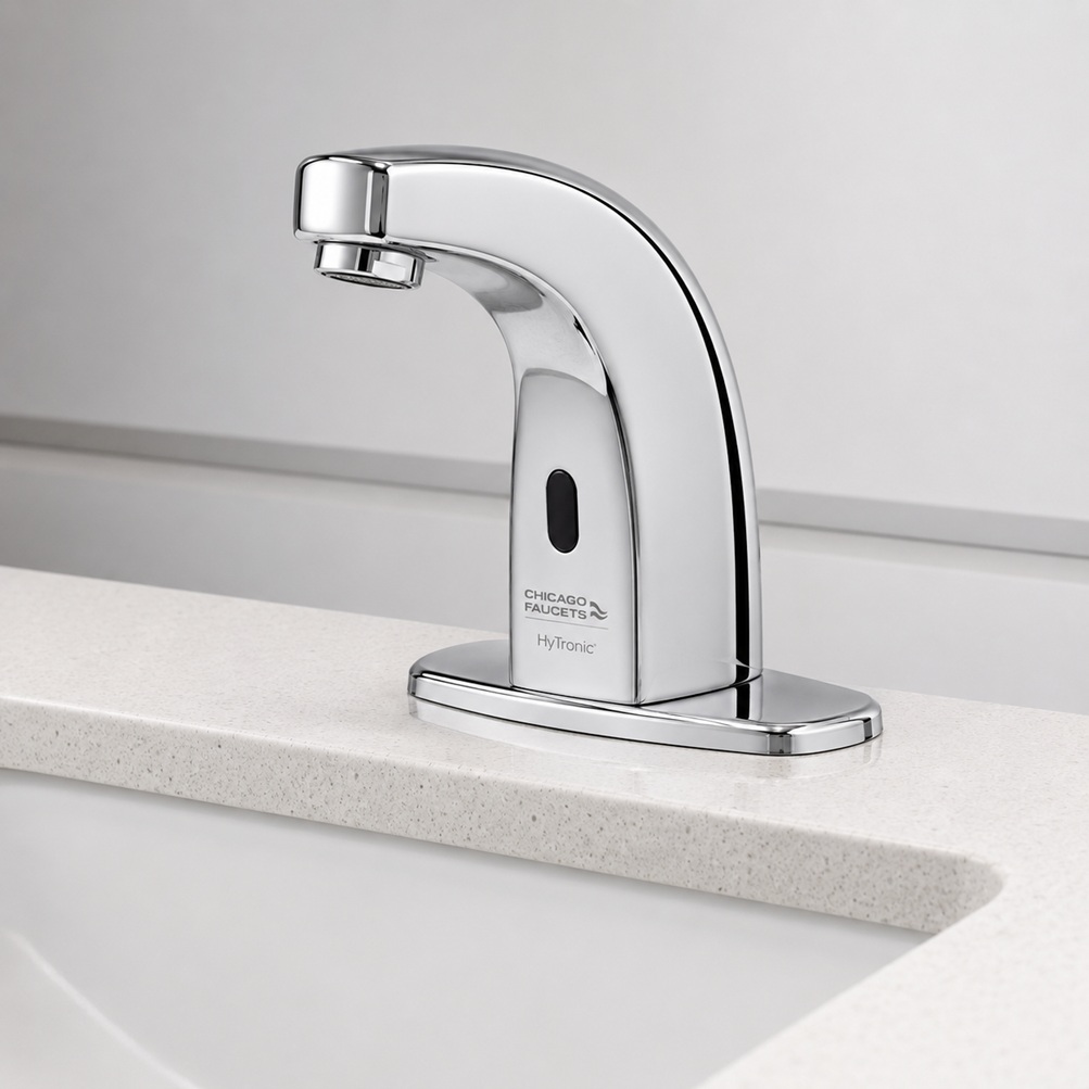 Chicago Faucets HyTronic Commercial Touchless Faucet